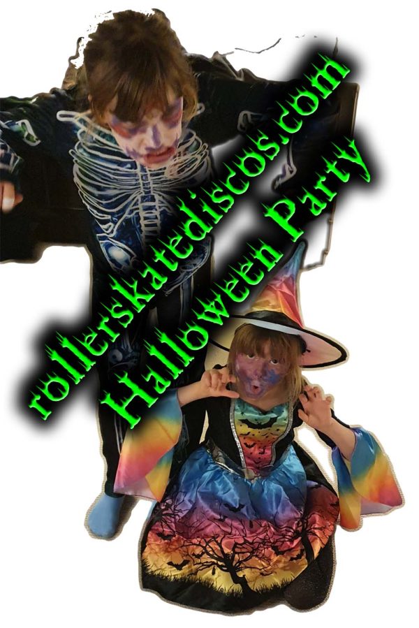 Roller Skate Discos Halloween Kids party