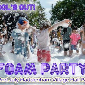Foam party ticket all ages 3.15pm 22nd July 2026